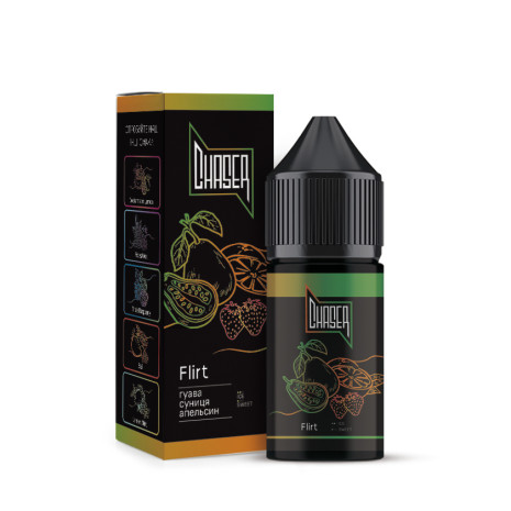 Chaser Black 30 мл - Flirt Зі смаком Апельсина, Гуави, Суниці