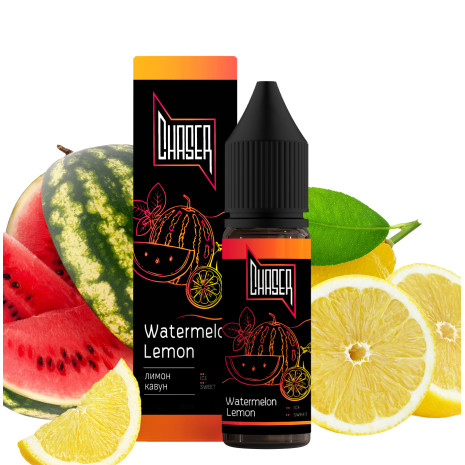 Chaser Black 30 мл - Watermelon Lemon Зі смаком Кавуна, Лимона