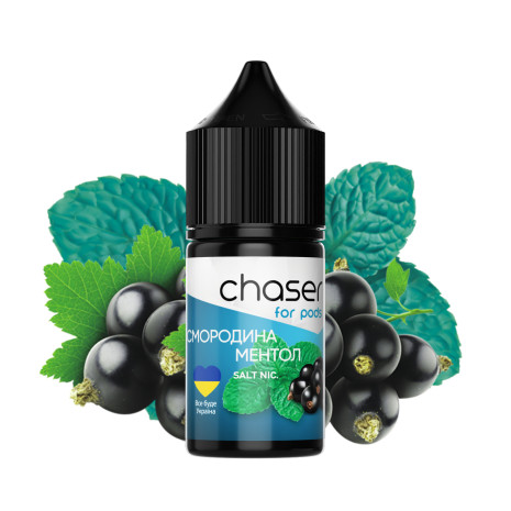 Chaser for Pods 30 мл - Currant Menthol Зі смаком Ментолу, Смородини