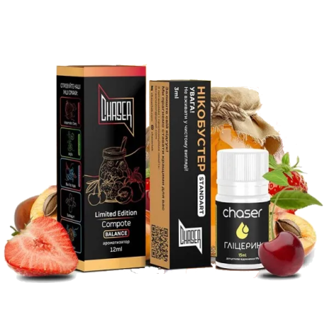 Chaser Black 30 мл - Compote Зі смаком Ягід