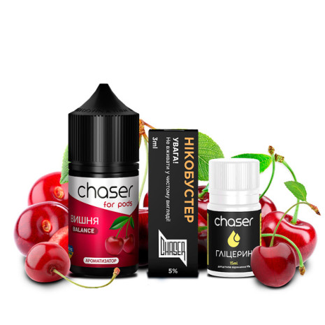 Chaser for Pods 30 мл - Cherries Со вкусом Черешни