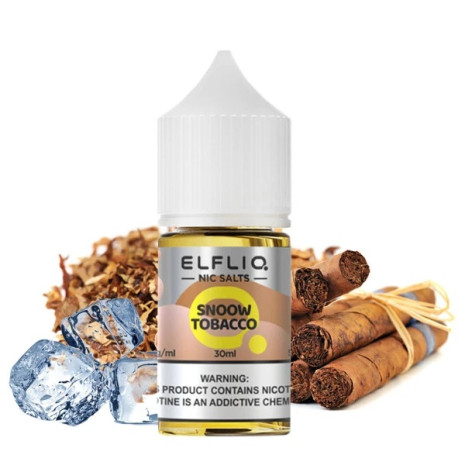 Elfliq 30 мл - Snoow Tobacco Со вкусом Табака, Холодка