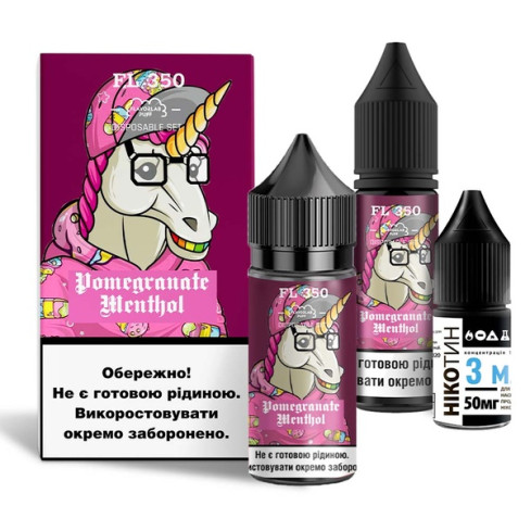 Жижа Flavorlab RF 350 30 мл - Pomegranate Menthol Со вкусом Граната, Ментола (Набор)