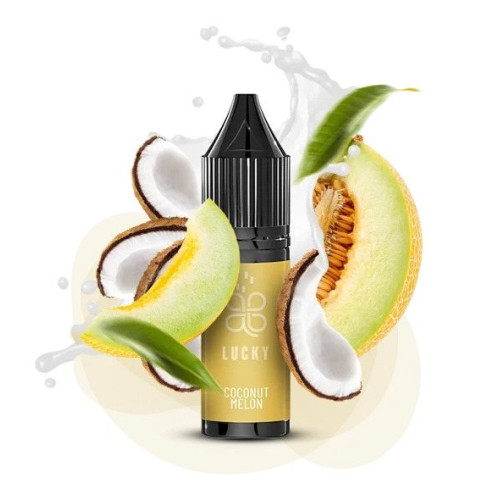 Жижа Lucky Salt 15 мл - Coconut Melon Со вкусом Дыни, Кокоса (Набор)