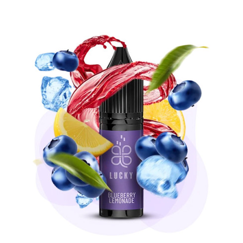 Жижа​ Lucky Salt 15 мл - Blueberry Lemonade Зі смаком Лохини, Лимонаду (Набір)