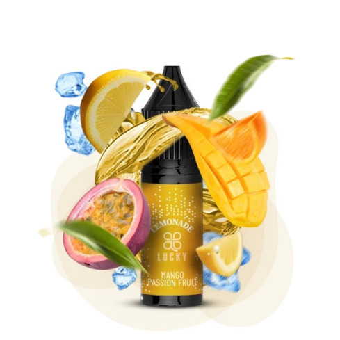 Жижа​ Lucky Salt 15 мл - Mango - Passionfruit Lemonade Зі смаком Лимонаду, Манго, Маракуйї (Набір)