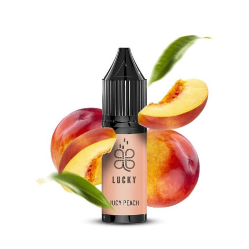 Жижа​ Lucky Salt 15 мл - Juicy Peach Зі смаком Персика (Набір)