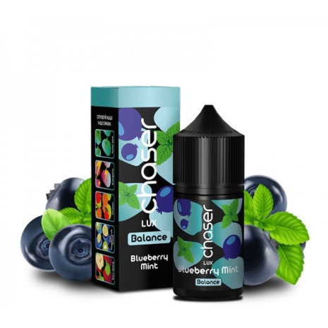 Chaser LUX 30 мл - Blueberry Mint Зі смаком Лохини, Мяти