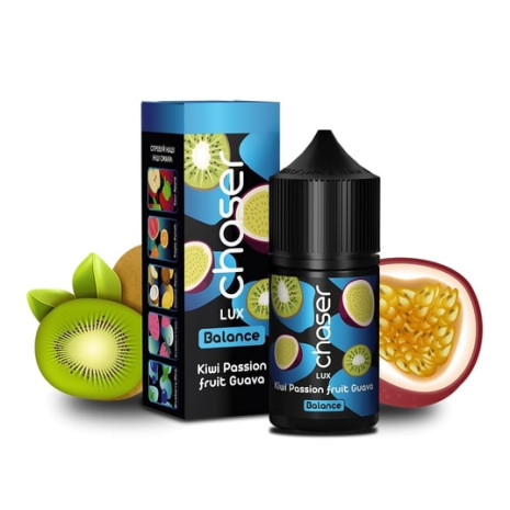 Chaser LUX 30 мл - Kiwi Passionfruit Guava Зі смаком Ківі, Маракуйї, Гуави