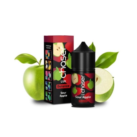 Chaser LUX 30 мл - Sour Apple Зі смаком Кислого, Яблука