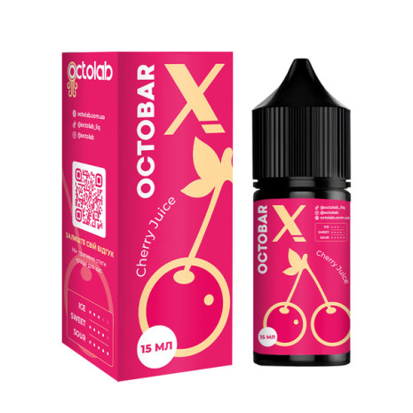 Octobar X 30 мл - Cherry Juice Зі смаком Вишні