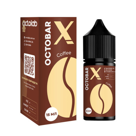 Octobar X 30 мл - Coffee Зі смаком Кави