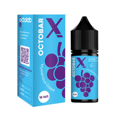 Жижа​ Octobar X 30 мл - Mysterious Grape Зі смаком Винограду (Набір)
