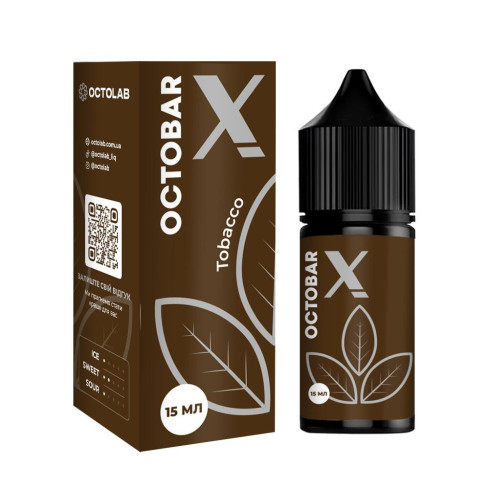 Жижа​ Octobar X 30 мл - Tobacco Зі смаком Тютюну (Набір)