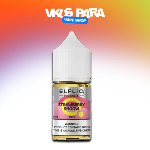 Жижа Elfliq 30 мл - Strawberry Snoow Со вкусом Клубники, Холодка (Набор)