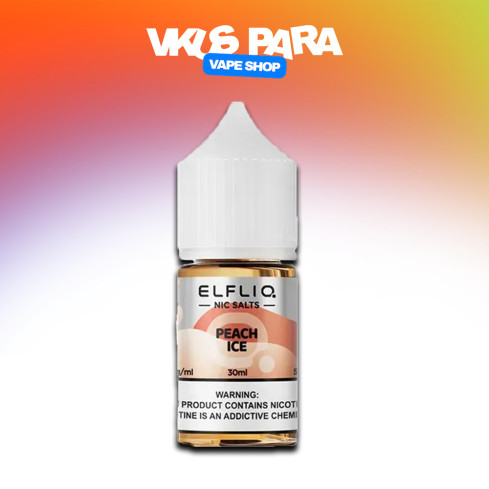 Жижа​ Elfliq 30 мл - Peach Ice Зі смаком Персика, Холодку (Набір)