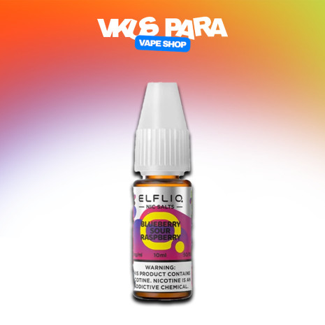 Elfliq 10 мл - Blueberry Sour Raspberry Зі смаком Кислого, Лохини, Малини