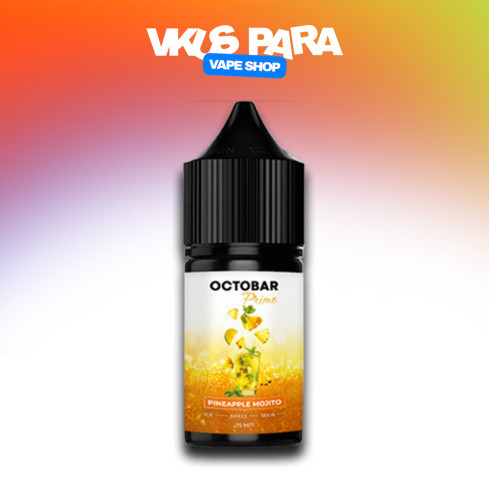 Жижа Octobar Prime 30 мл - Pineapple Mojito Со вкусом Ананаса, Мяты, Лайма, Коктейля (Набор)