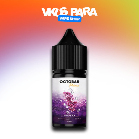 Жижа​ Octobar Prime 30 мл - Grape Ice Зі смаком Винограду, Холодку (Набір)