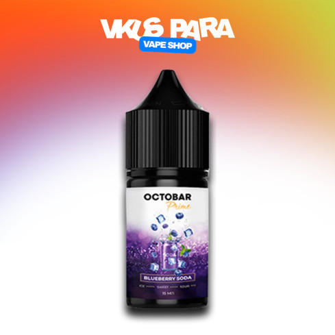 Жижа Octobar Prime 30 мл - Blueberry Soda Со вкусом Черника, Содовой (Набор)
