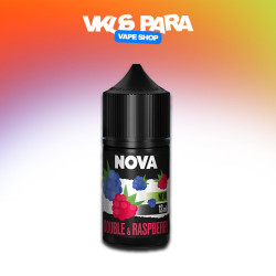 NOVA Salt 30 мл - Double Raspberry Зі смаком Блакитної малини, Малини
