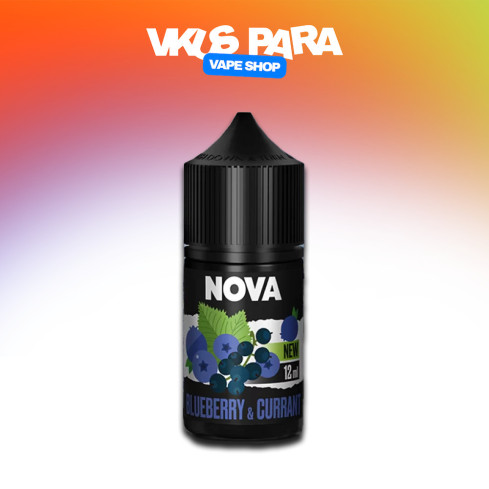 Жижа NOVA Salt 30 мл - Blueberry Currant Со вкусом Смородины, Черника (Набор)