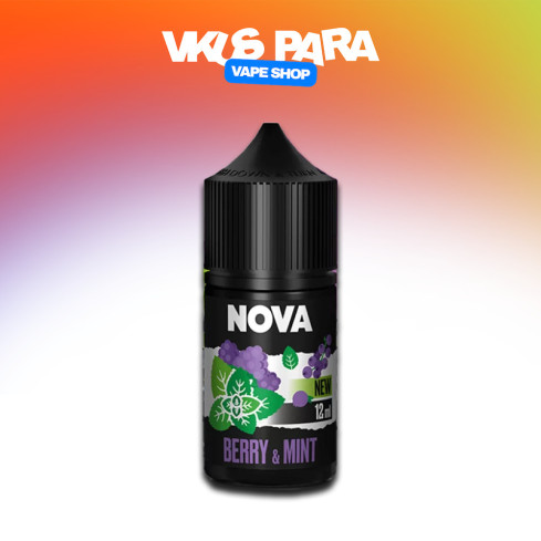 Жижа NOVA Salt 30 мл - Berry Mint Со вкусом Мяты, Ягод (Набор)