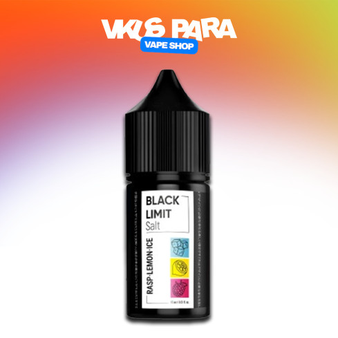 Жижа Black Limit Salt 30 мл - Rasp Lemon Ice Со вкусом Лимона, Малины, Холодка (Набор)