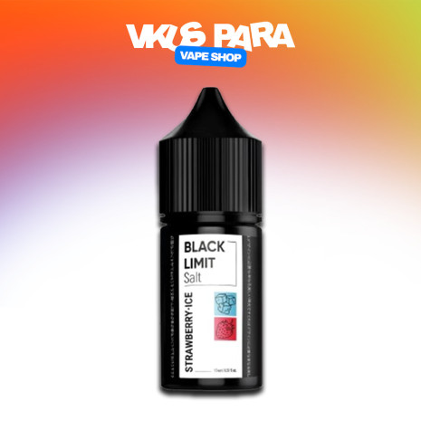 Black Limit Salt 30 мл - Strawberry Ice Со вкусом Клубники, Холодка