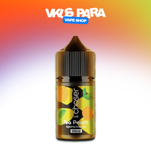 Жижа Chaser LUX 30 мл - Peach Tea Зі смаком Персика, Чаю (Набір) Жижа Chaser LUX 30 мл - Peach Tea Зі смаком Персика, Чаю (Набір)