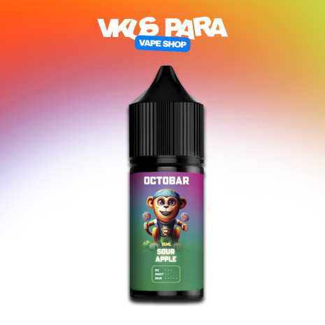 Octobar Salt 30 мл - Sour Apple Зі смаком Яблука, Кислого