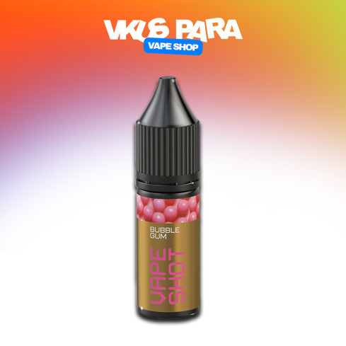 Жижа​ Vape Shot 15 мл - Bubble Gum Зі смаком Жуйки (Набір)