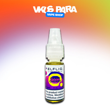 Elfliq 10 мл - Grape Cherry Зі смаком Винограду, Вишні