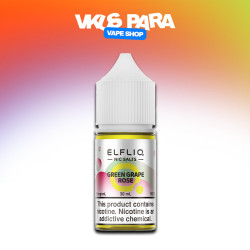 Elfliq 30 мл - Green Grape Rose Со вкусом Винограда, Розы