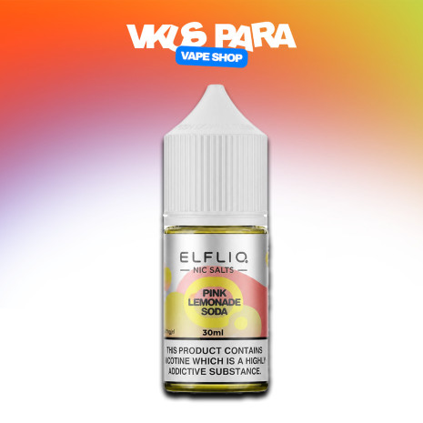 Elfliq 30 мл - Pink Lemonade Soda Со вкусом Лимонада, Малины, Содовой