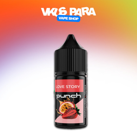 Punch 30 мл - Love Story Зі смаком Маракуйї, Полуниці