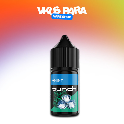 Жижа Punch 30 мл - X mint Зі смаком Мяти, Холодку (Набір) Жижа Punch 30 мл - X mint Зі смаком Мяти, Холодку (Набір)