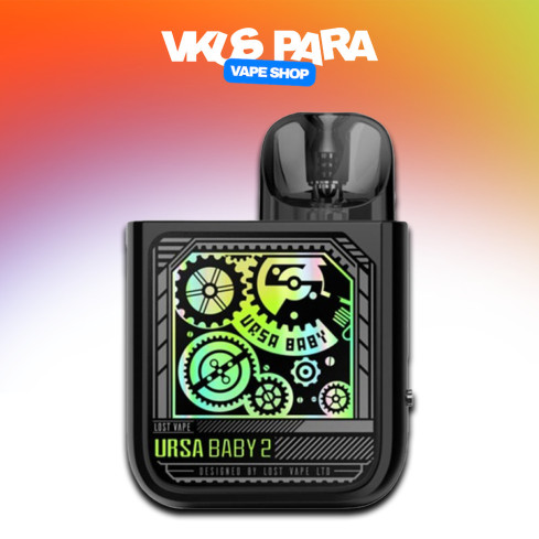 POD-система Lost Vape URSA Baby 2 - Pop Black x Time Gear