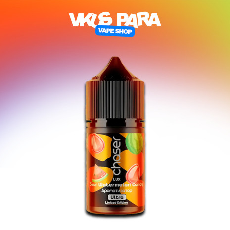 Chaser LUX 30 мл - Sour Watermelon Gummy Со вкусом Арбуза, Кислого, Конфеты