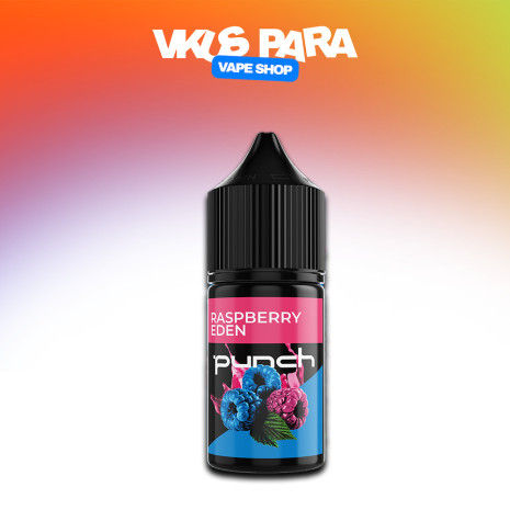 Punch 30 мл - Raspberry Eden Зі смаком Блакитної малини, Малини, Ожини