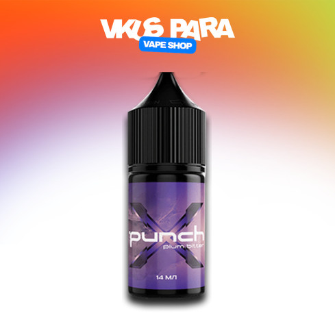 Жижа​ Punch X 30 мл - Plum Bitter Зі смаком Винограду, Коктейлю, Сливи (Набір)