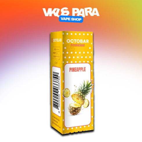 Жижа Octobar Fresh&Sour 10 мл - Pineapple Зі смаком Ананаса (Набір) Жижа Octobar Fresh&Sour 10 мл - Pineapple Зі смаком Ананаса (Набір)