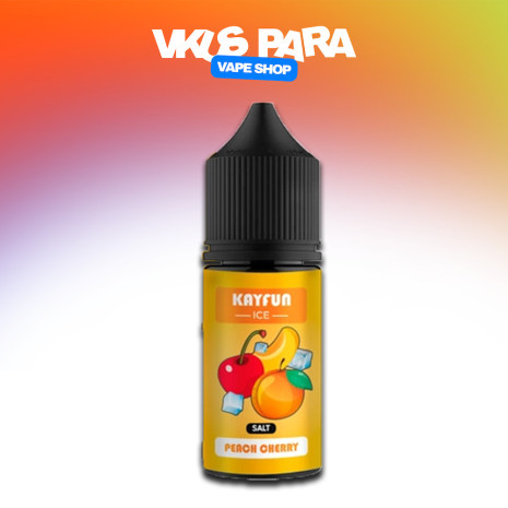 Flavorlab Kayfun ICE 30 мл - Peach Cherry Ice Со вкусом Вишни, Персика, Холодка