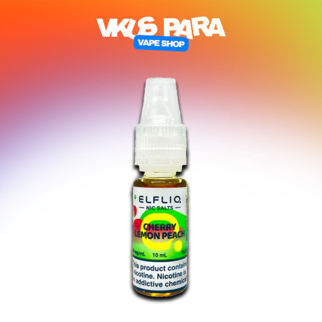 Elfliq 10 мл - Cherry Lemon Peach Зі смаком Вишні, Лимона, Персика