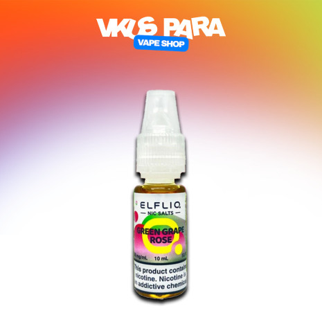 Elfliq 10 мл - Green Grape Rose Зі смаком Винограду, Рози