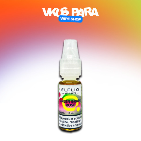 Жижа​ Elfliq 10 мл - Green Grape Rose Зі смаком Винограду, Рози (Набір)