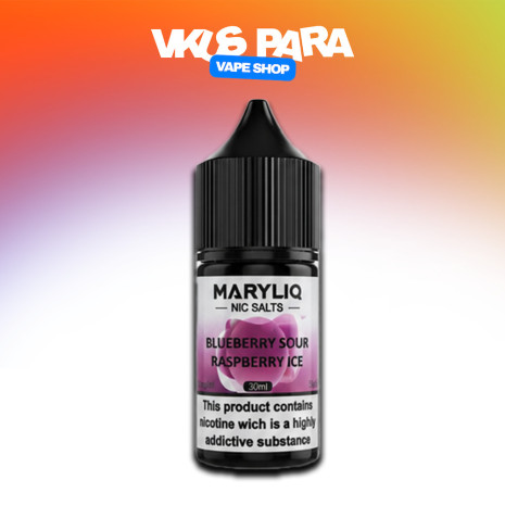 MARYLIQ 30 мл - Blueberry Sour Raspberry Ice Со вкусом Кислого, Малины, Холодка, Черника