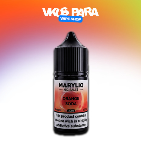 MARYLIQ 30 мл - Orange Soda Со вкусом Апельсина, Лимонада