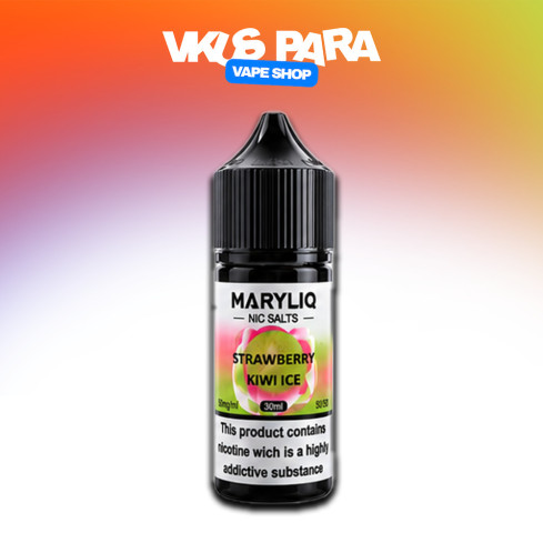 Жижа MARYLIQ 30 мл - Strawberry Kiwi Ice Зі смаком Полуниці, Ківі, Холодку (Набір) Жижа MARYLIQ 30 мл - Strawberry Kiwi Ice Зі смаком Полуниці, Ківі, Холодку (Набір)