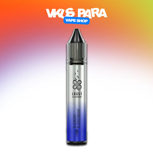 Жижа​ Lucky Chrome Salt 30 мл - Blueberry Blackcurrant Зі смаком Лохини, Ожини (Набір)